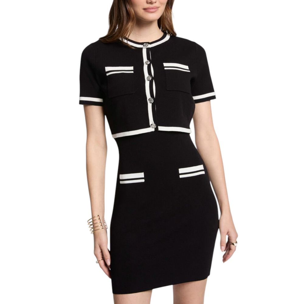 Black Viscose Short