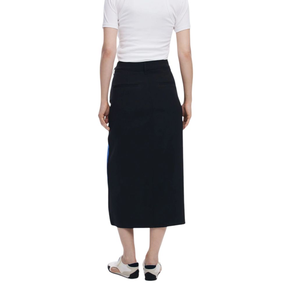 Blue Polyester Long