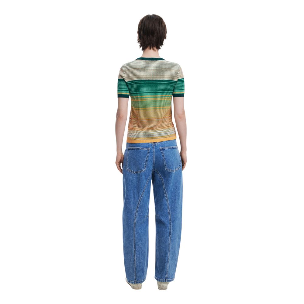 Green Viscose T-Shirt