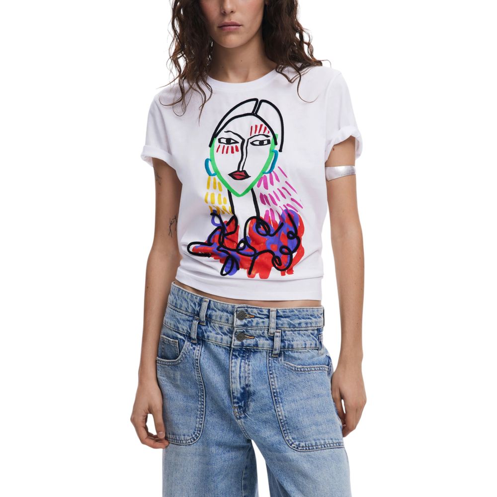 White Cotton T-Shirt