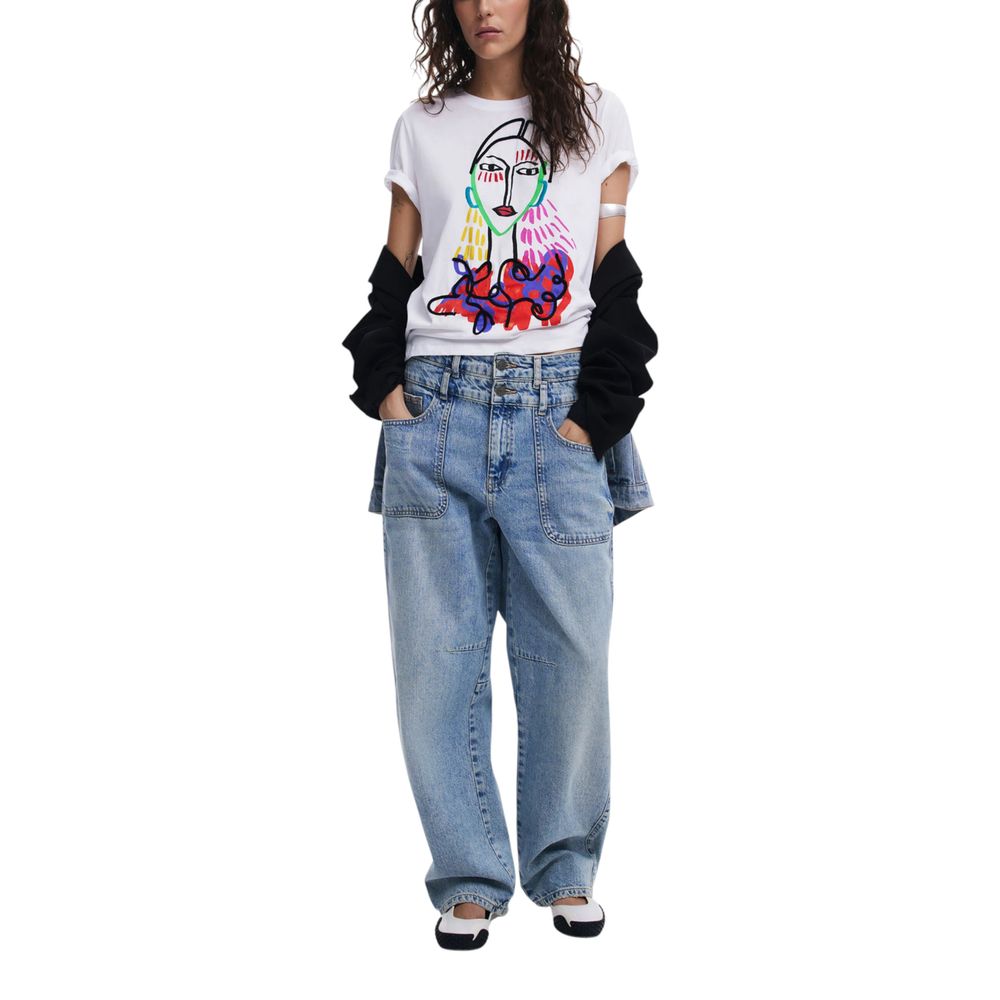 White Cotton T-Shirt