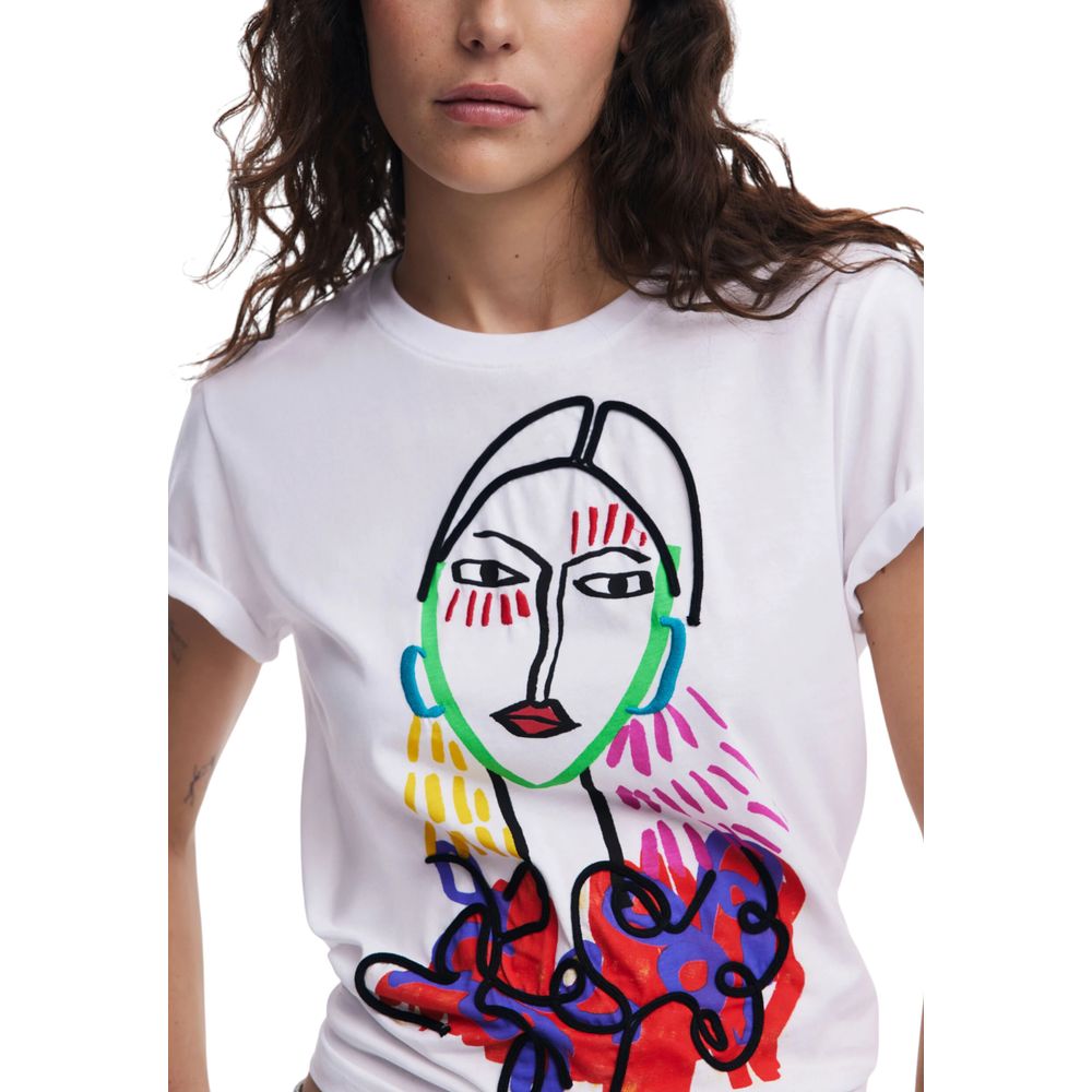 White Cotton T-Shirt
