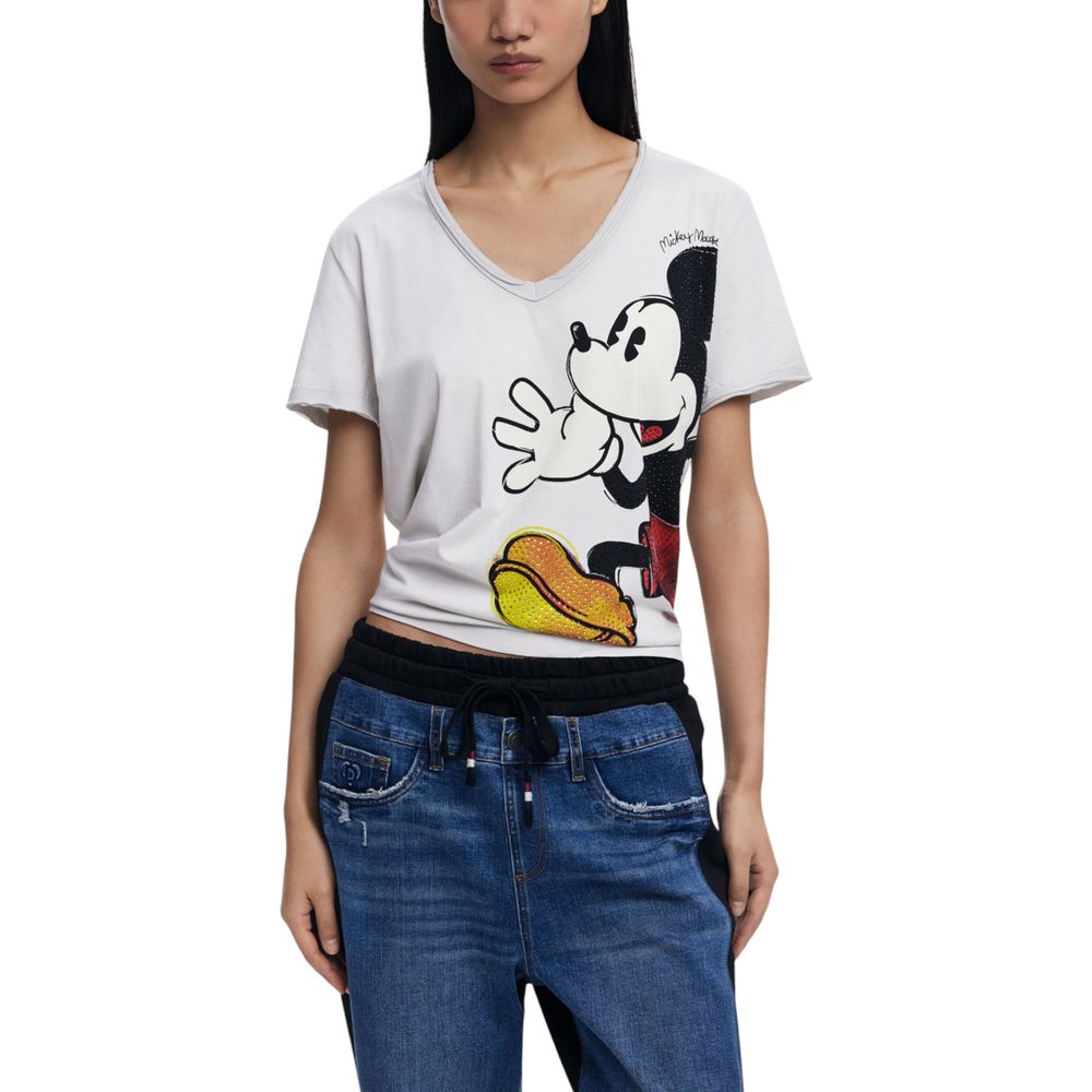 Gray Cotton T-Shirt