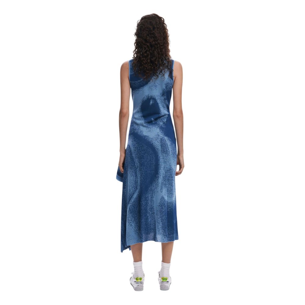 Blue Viscose Long