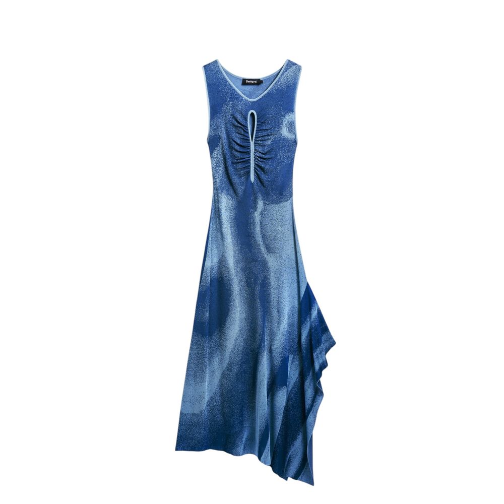 Blue Viscose Long
