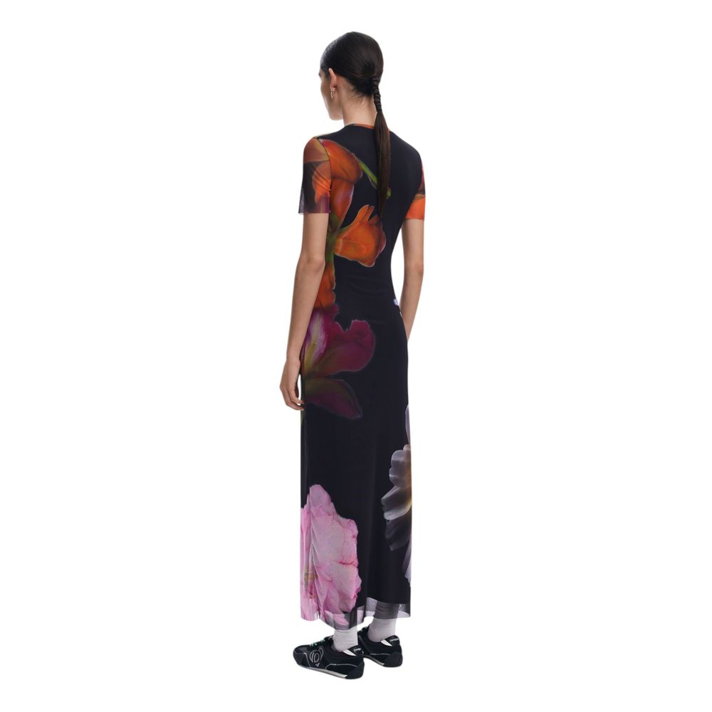 Black Viscose Long