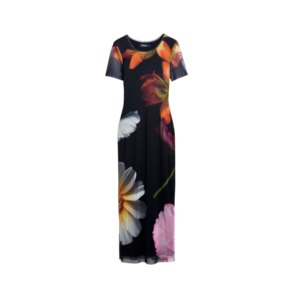 Black Viscose Long