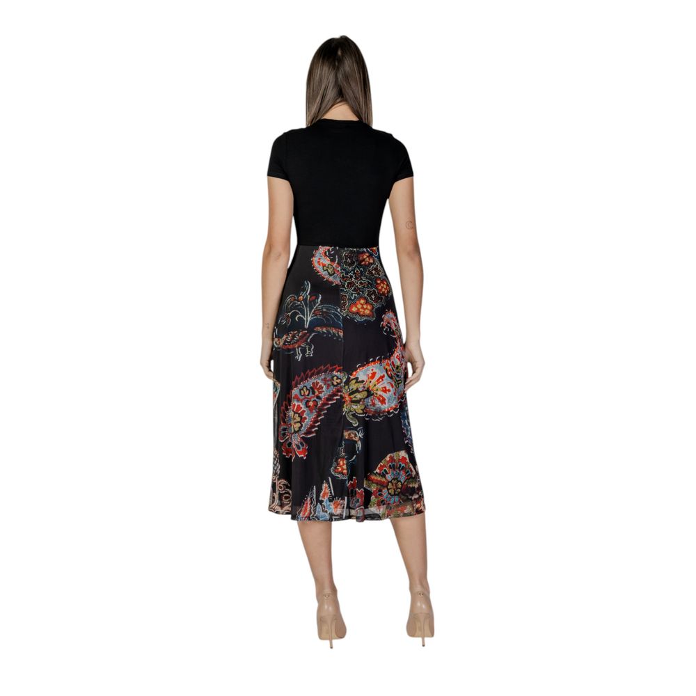 Black Viscose Long