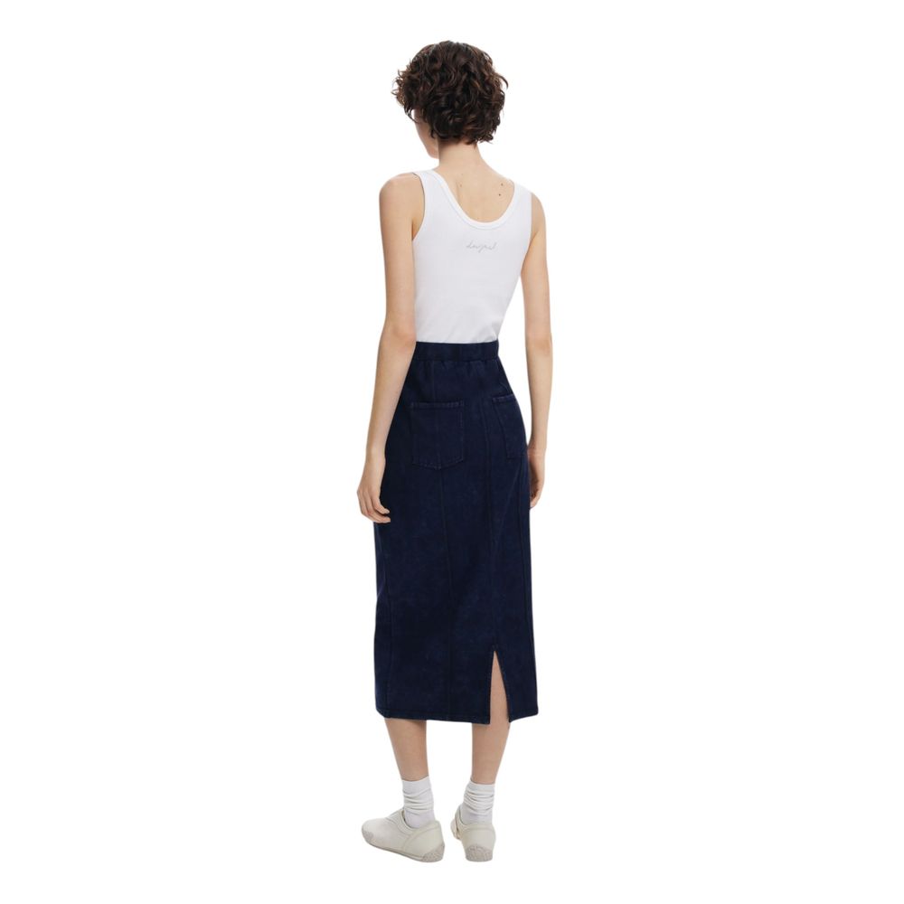 Blue Cotton Long