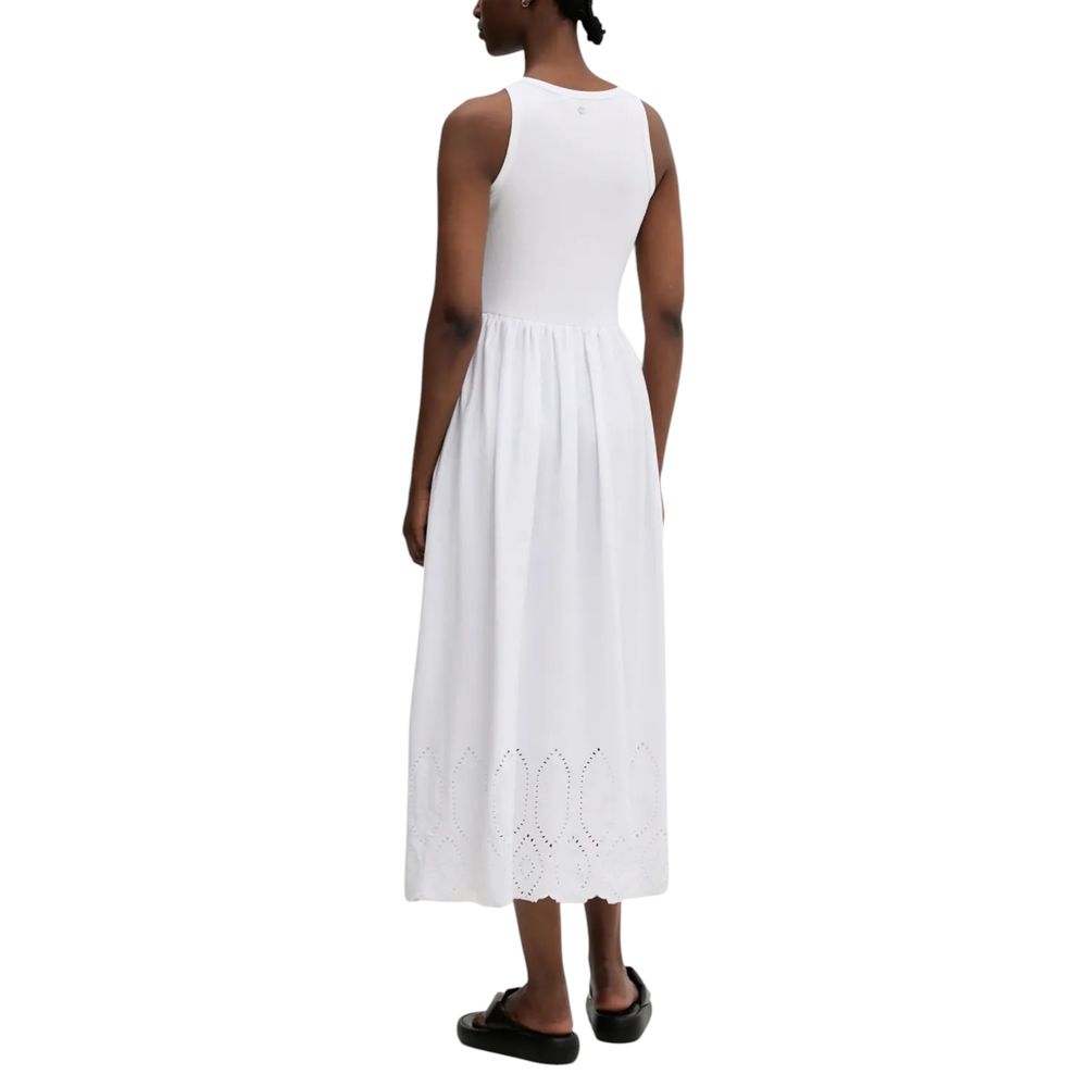 White Cotton Short