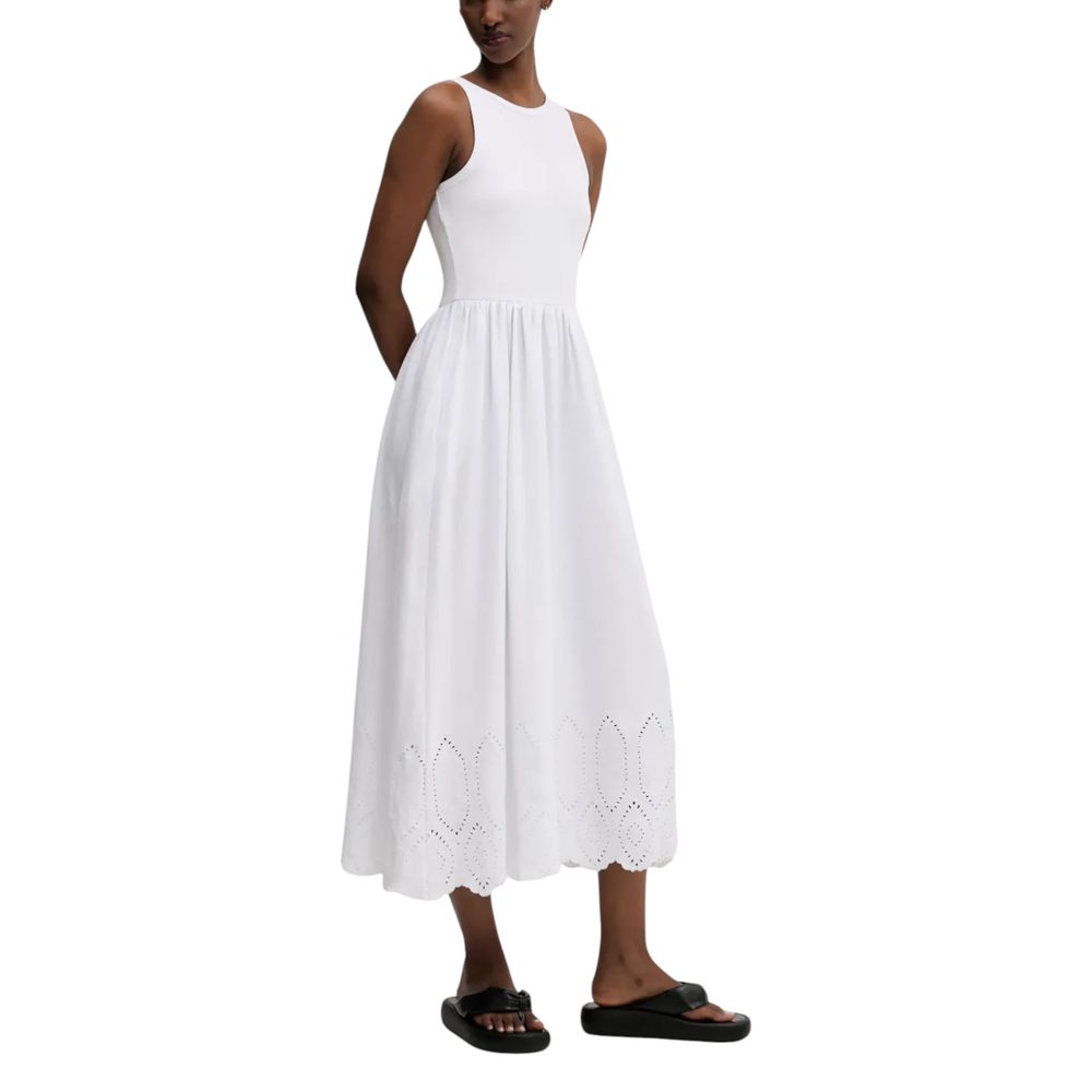 White Cotton Short