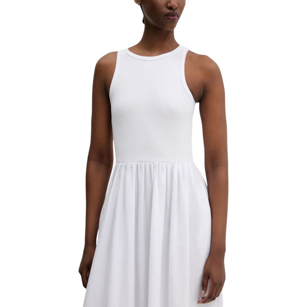 White Cotton Short