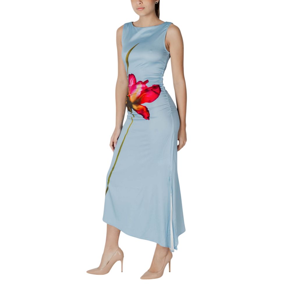 Blue Viscose Long
