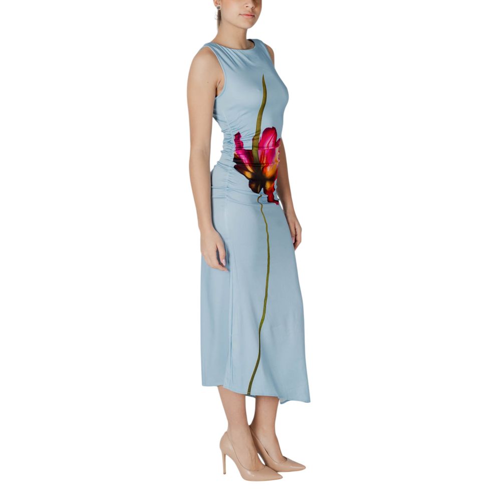 Blue Viscose Long