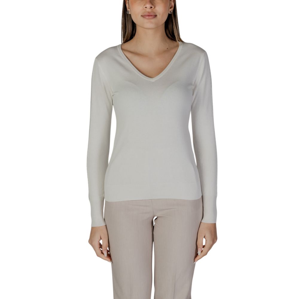 Cream Viscose Long Sleeve