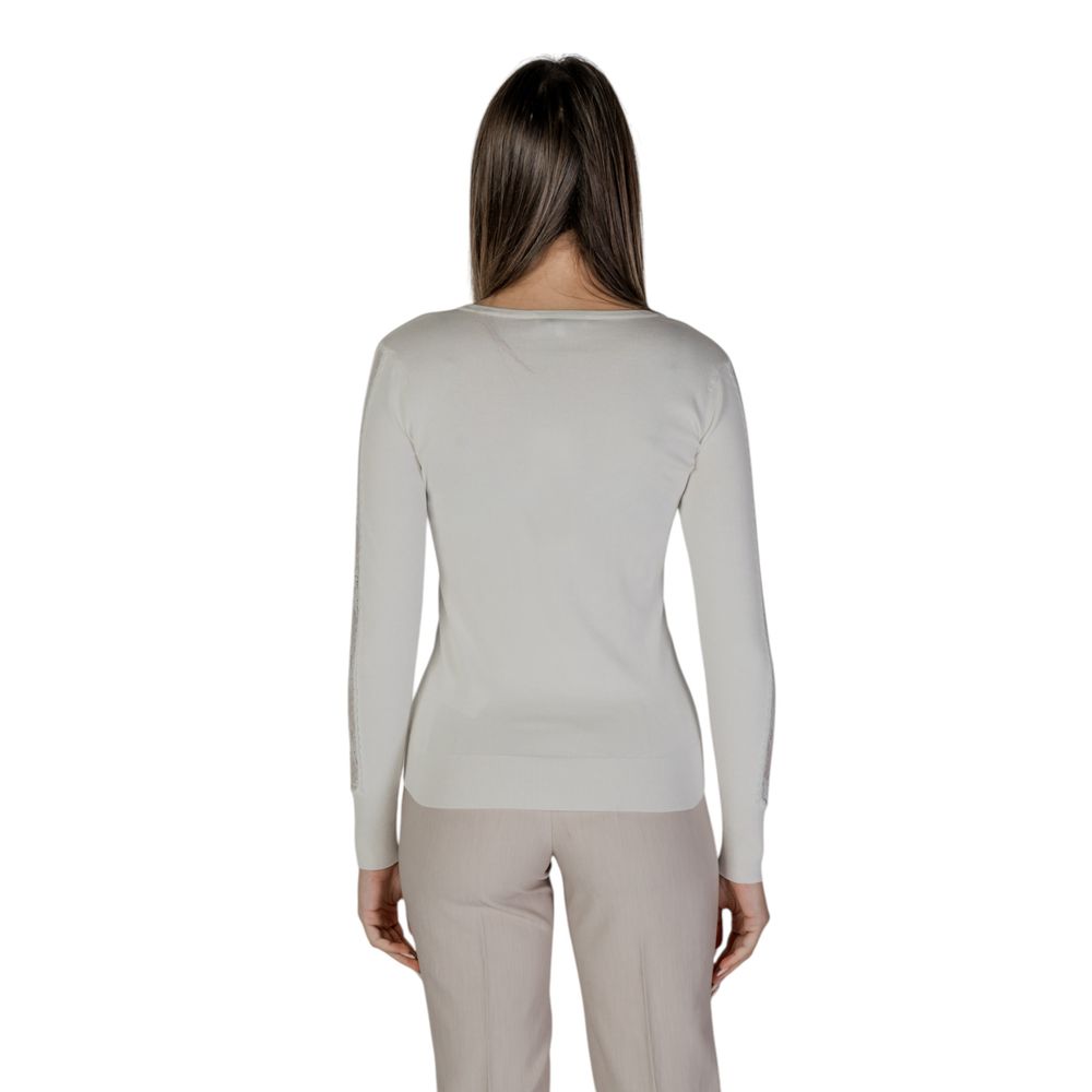 Cream Viscose Long Sleeve