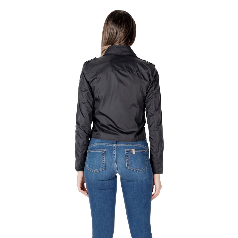 Black Polyamide Jackets & Coat