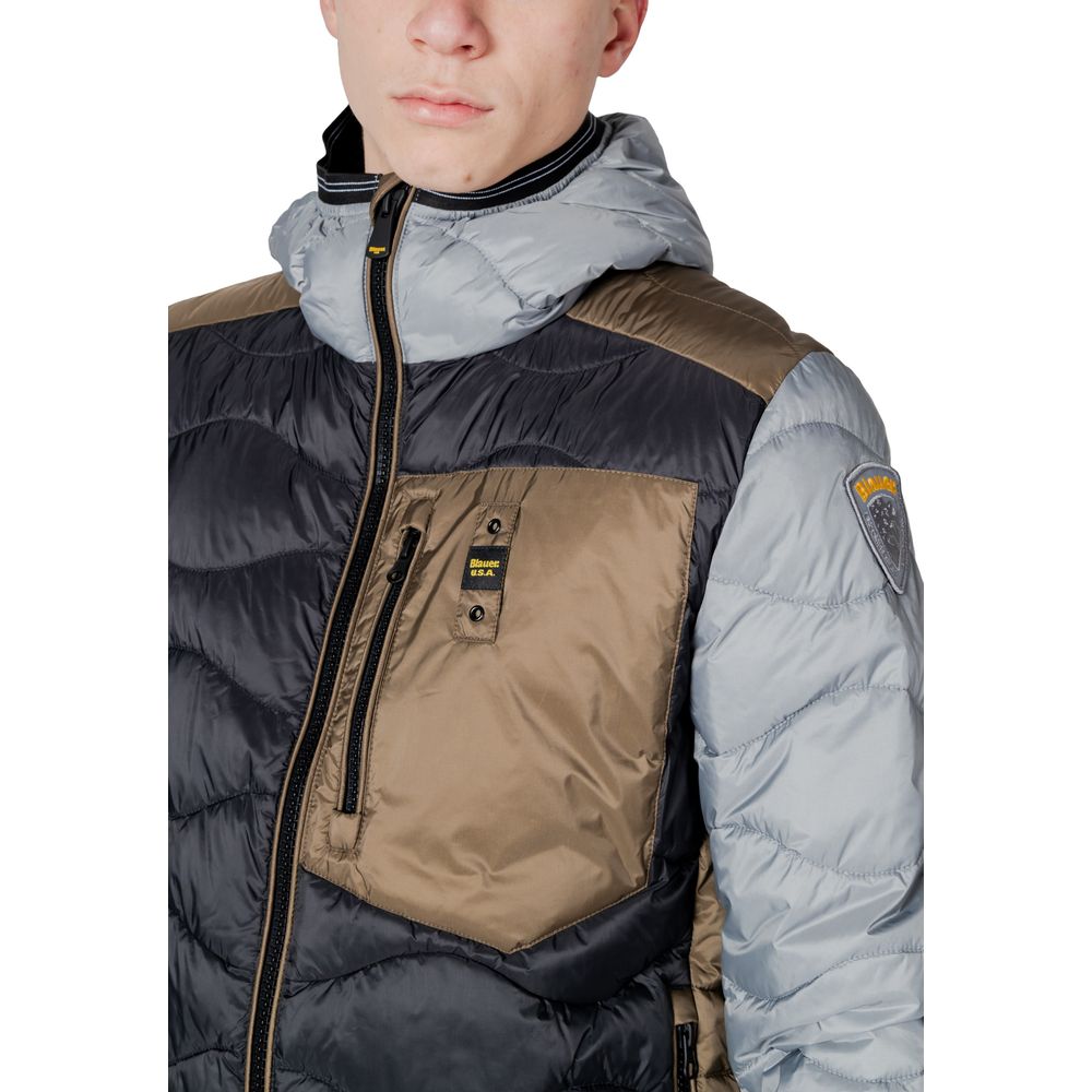 Black Polyamide Jackets & Coat