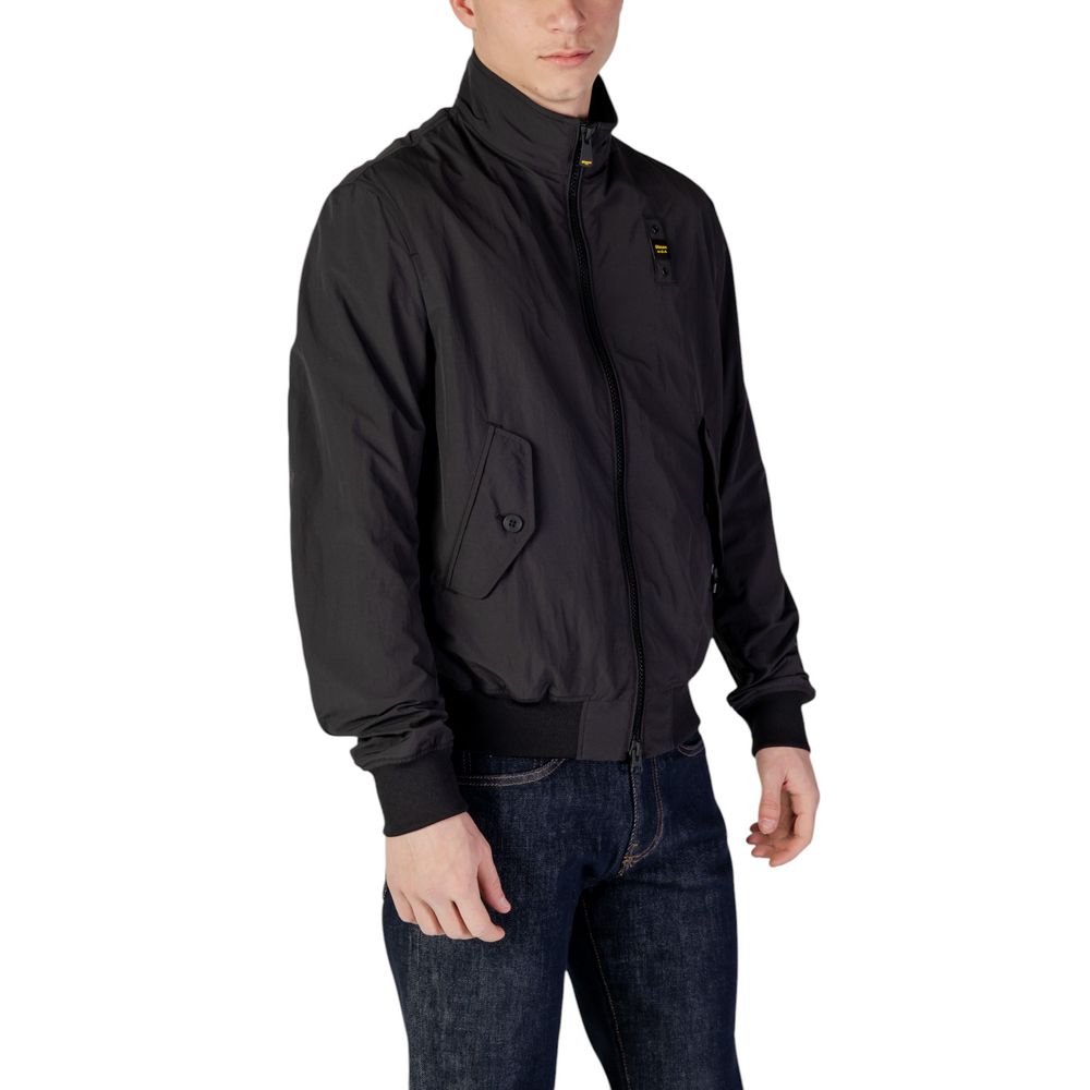 Black Polyamide Jackets & Coat