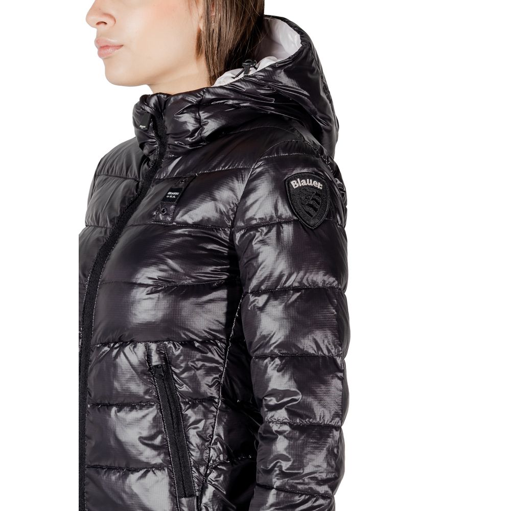 Black Polyamide Jackets & Coat