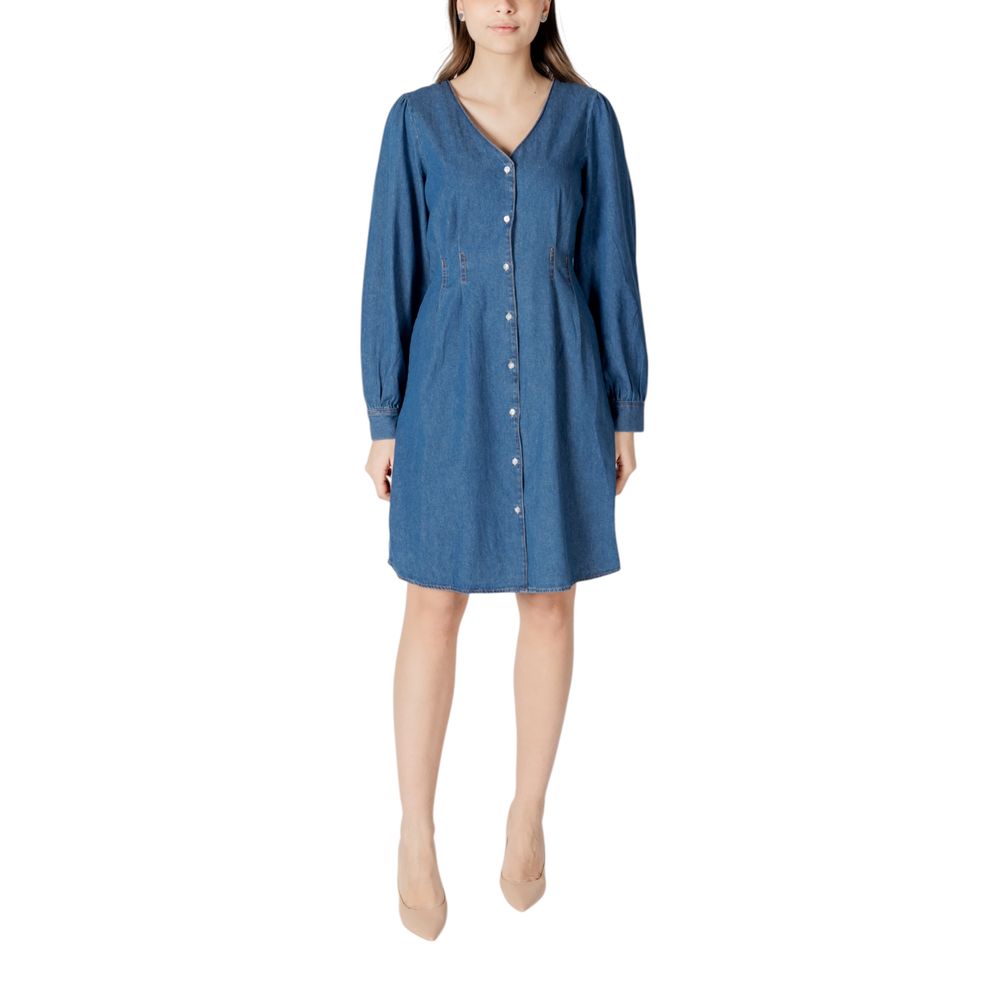 Blue Cotton Short