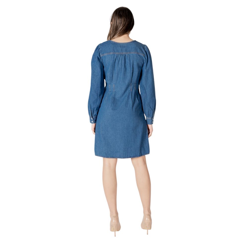 Blue Cotton Short