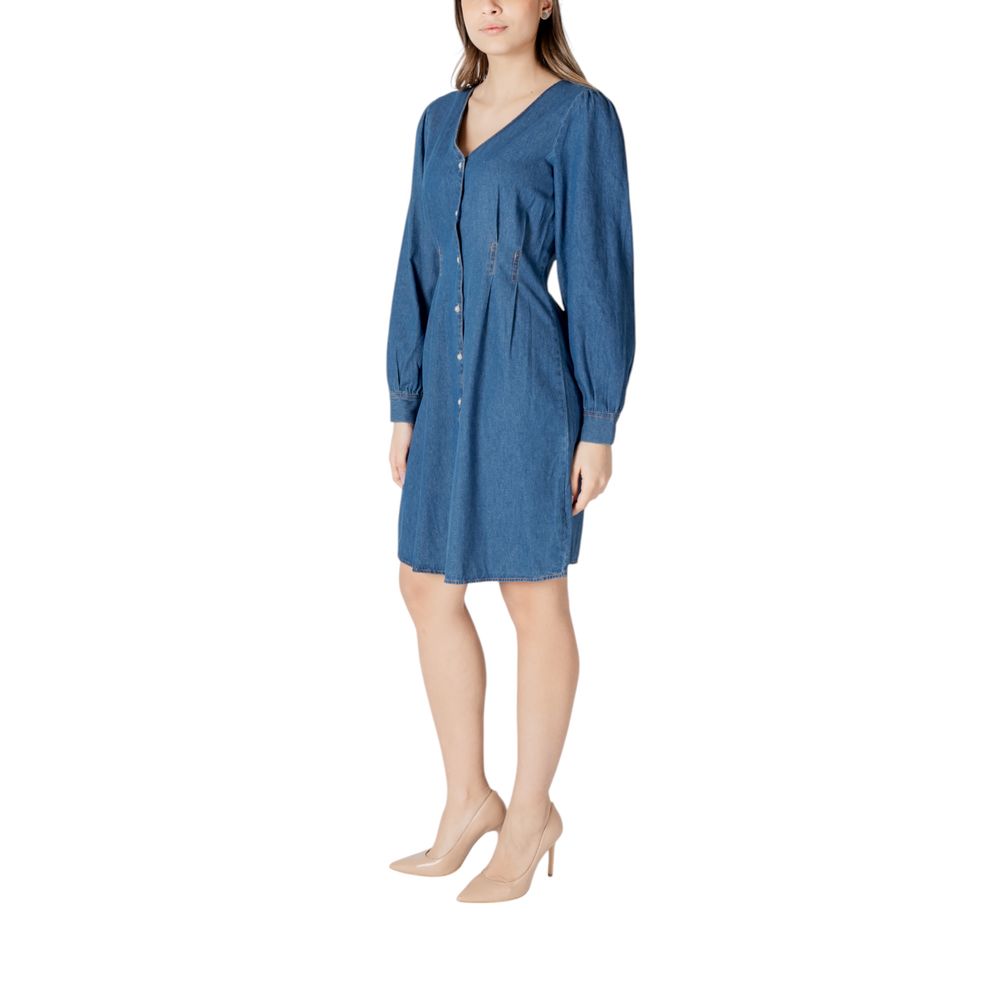 Blue Cotton Short
