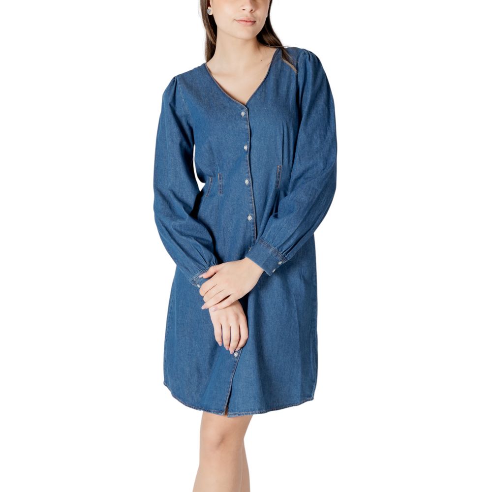 Blue Cotton Short