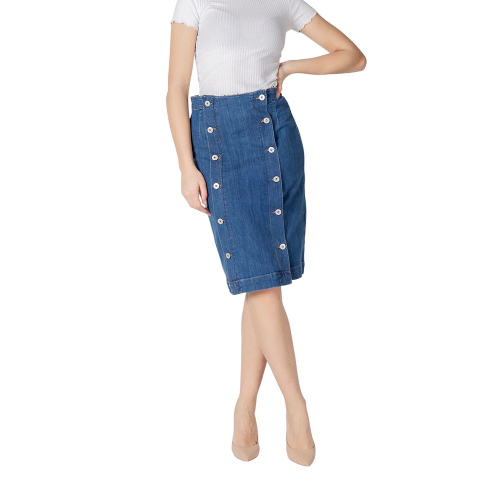 Blue Cotton Long