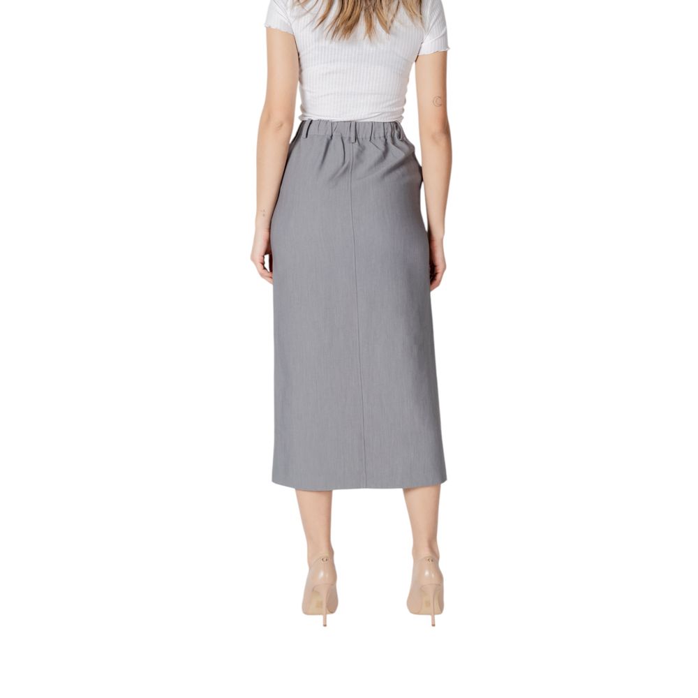 Gray Polyester Long