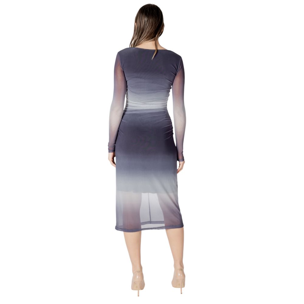 Gray Polyester Long