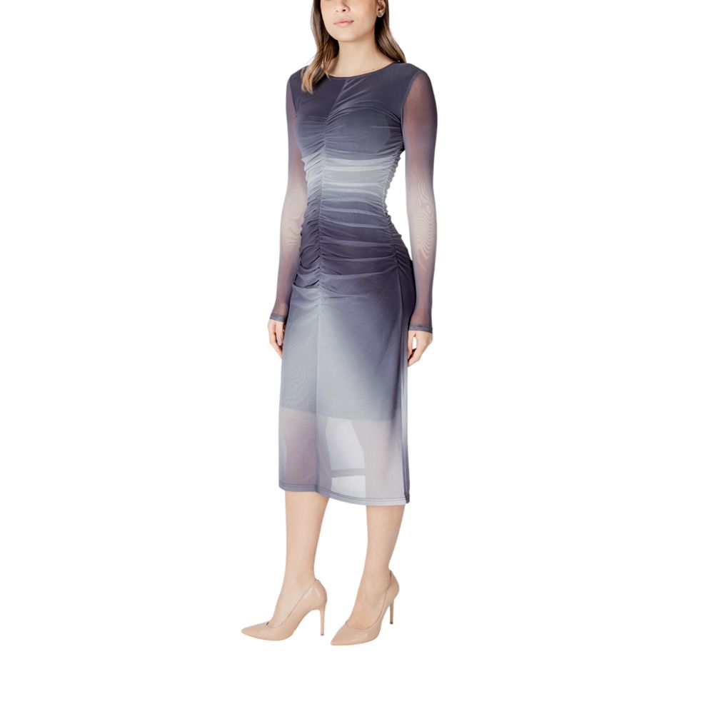 Gray Polyester Long