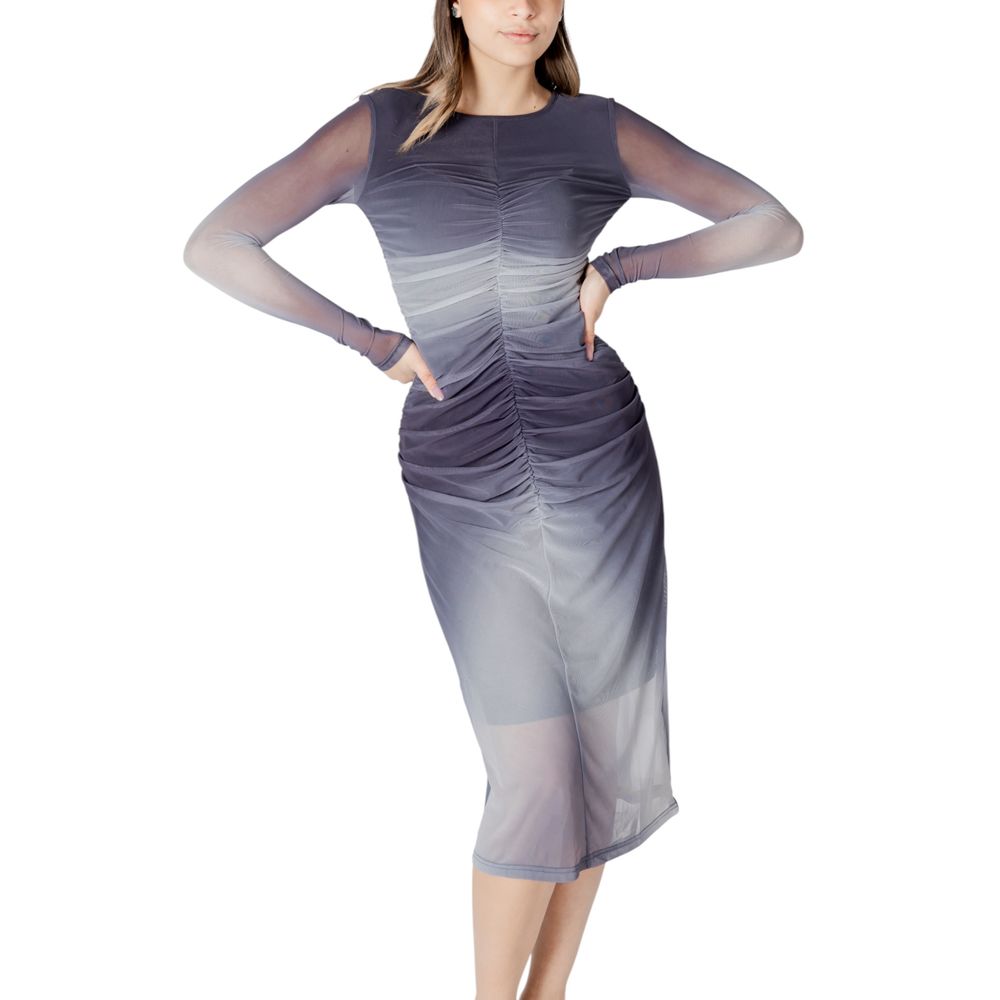 Gray Polyester Long