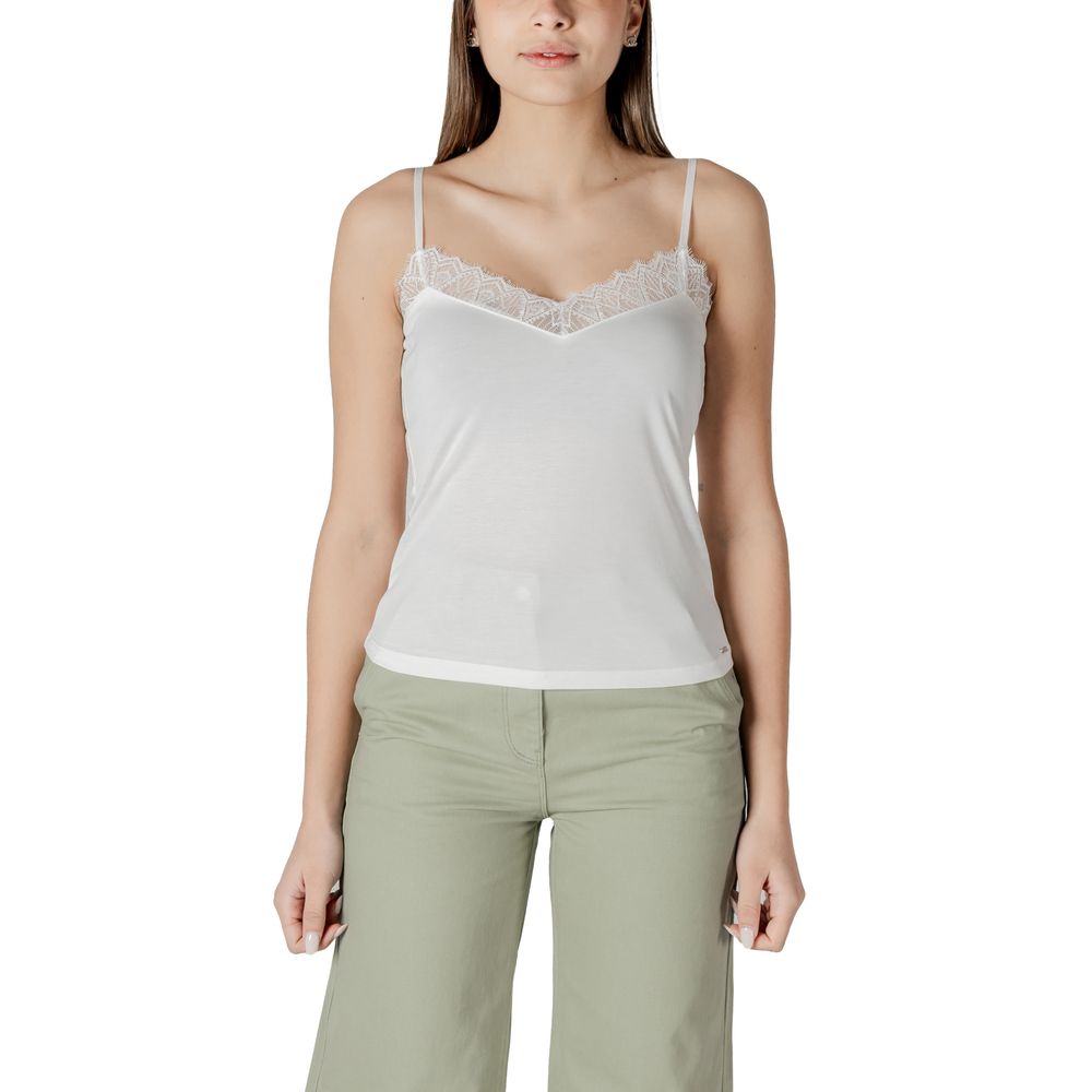 White Modal Tank Top