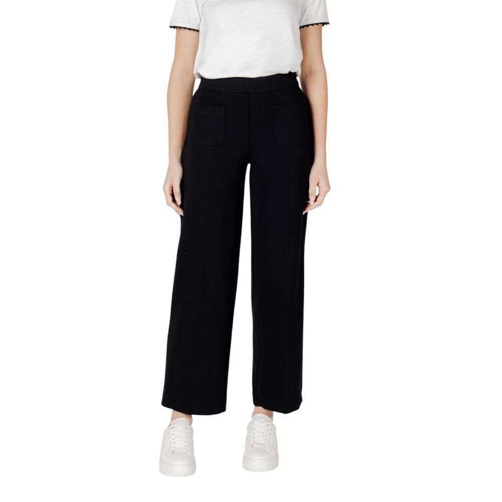 Black Viscose Pant