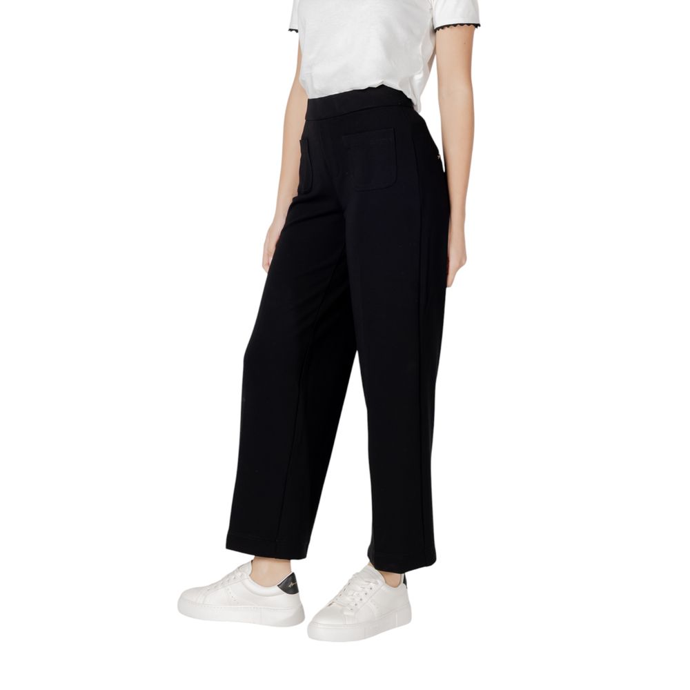 Black Viscose Pant
