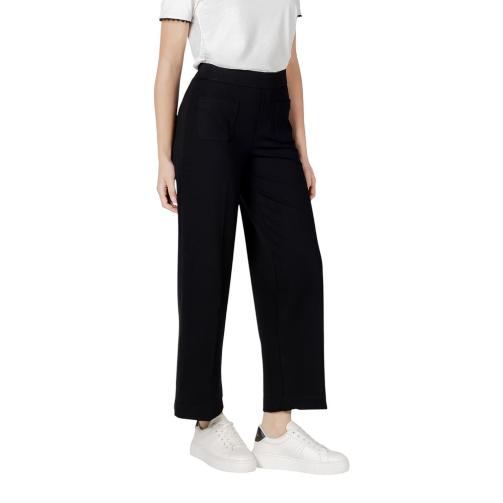 Black Viscose Pant