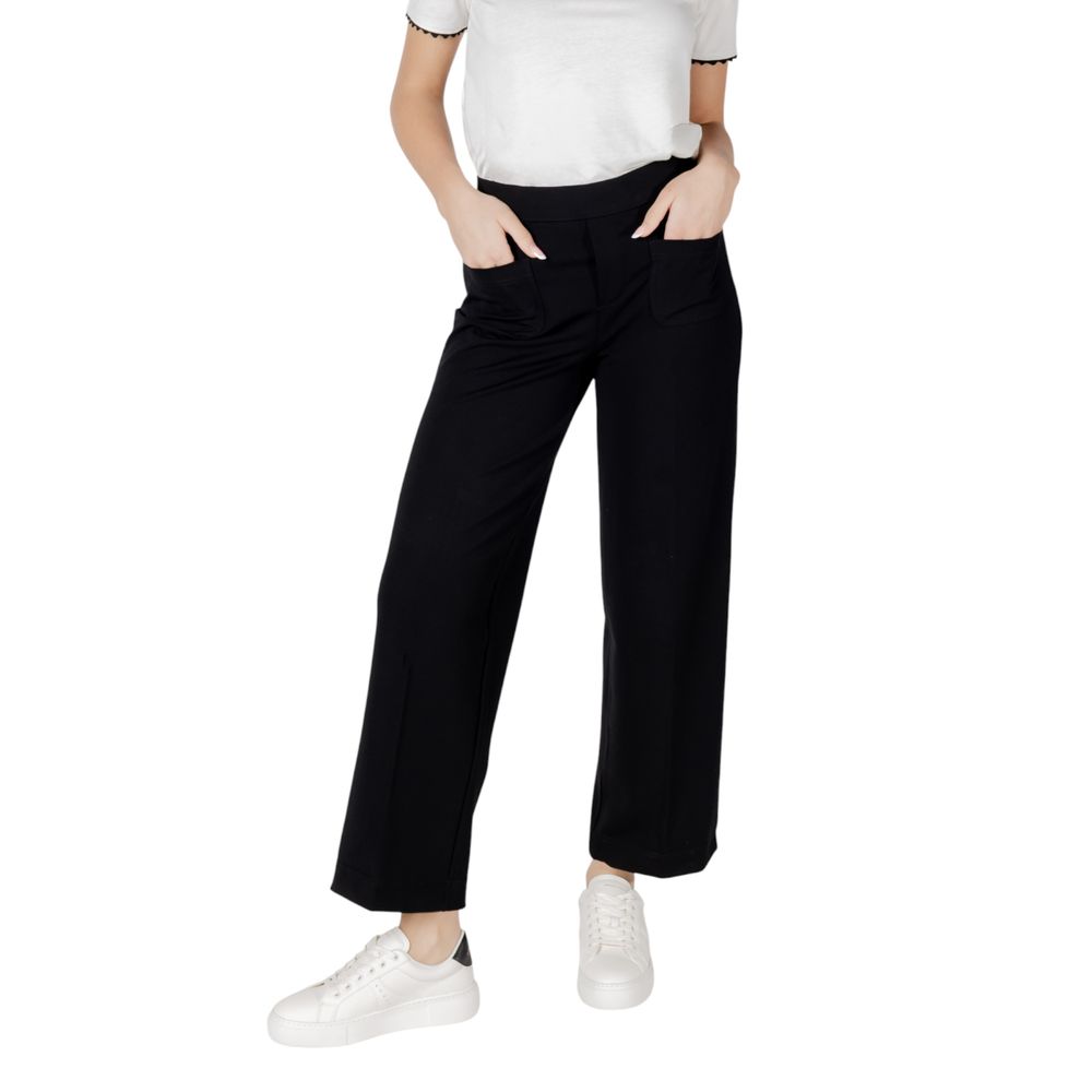 Black Viscose Pant