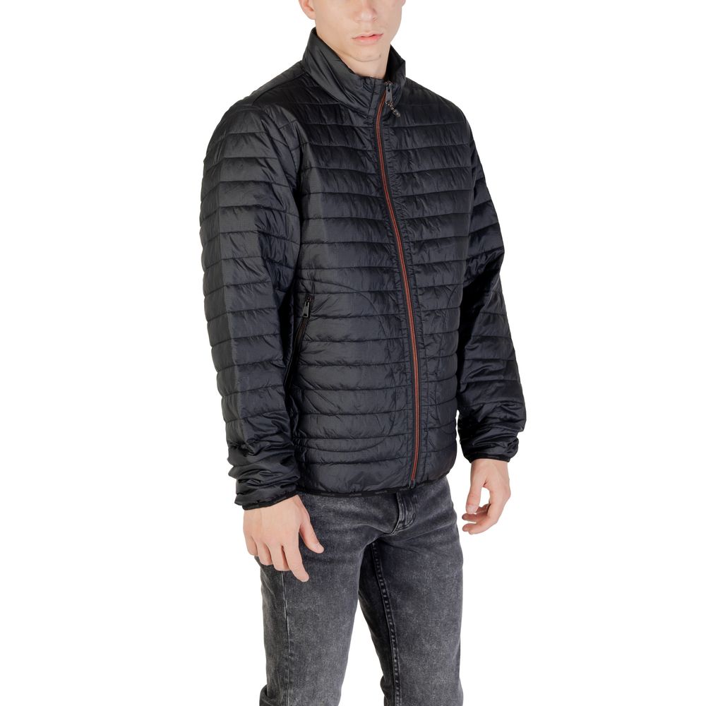 Black Polyamide Jackets & Coat