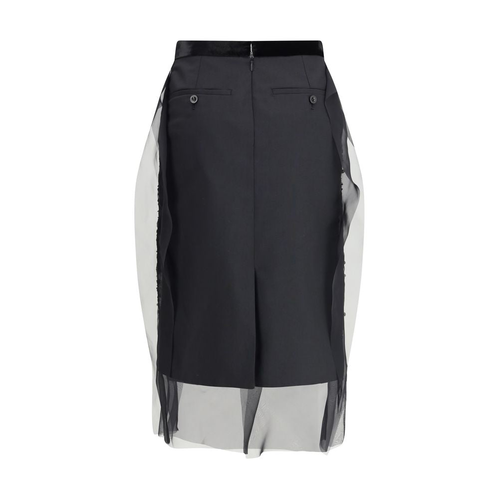 Sequin Embroidery Skirt
