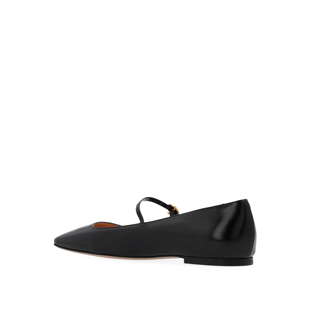 Christina Leather Ballerina Flats
