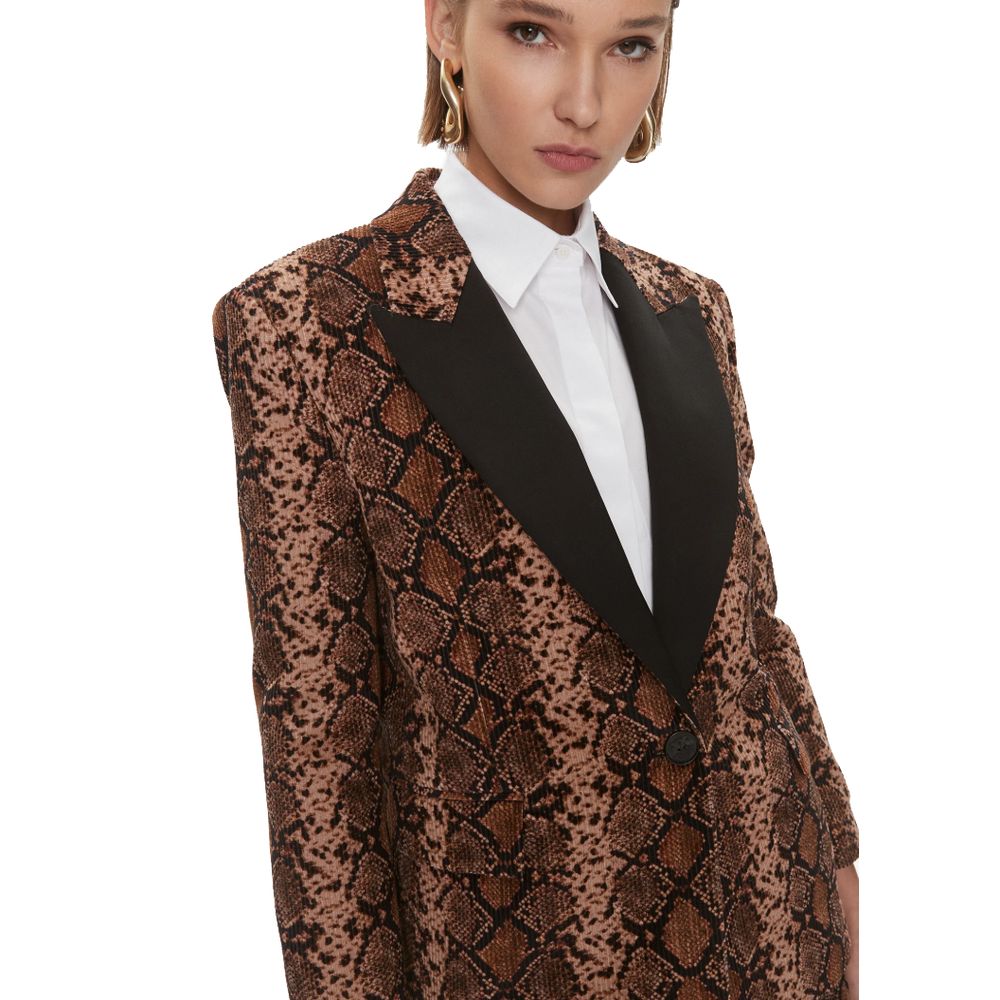 Brown Cotton Suits & Blazer