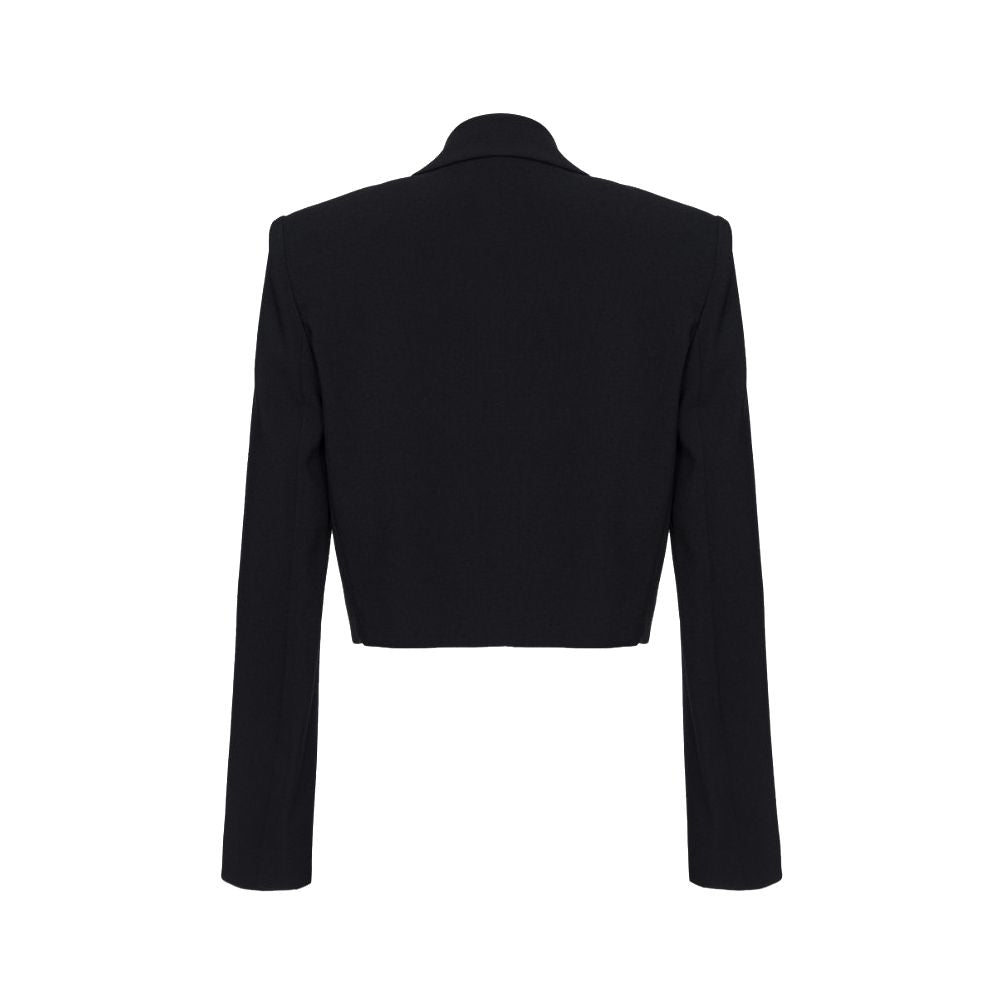 Black Polyester Suits & Blazer