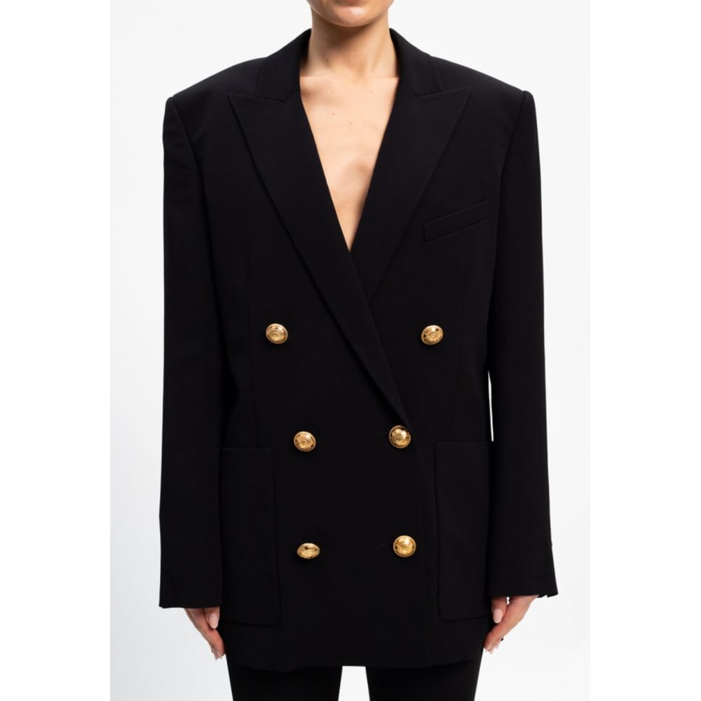Black Viscose Suits & Blazer