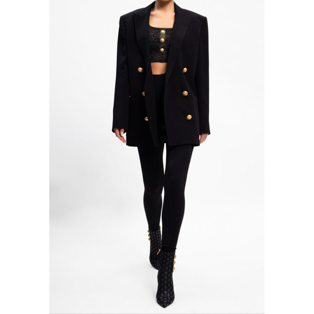 Black Viscose Suits & Blazer