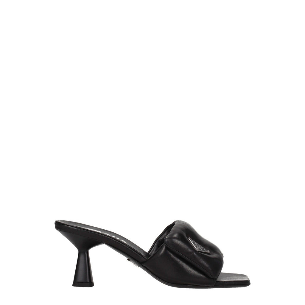Black Leather Platforms