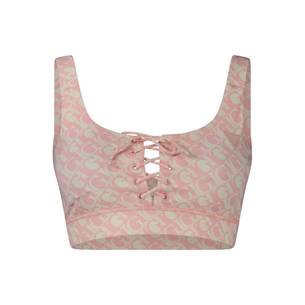Pink Polyester Shirt