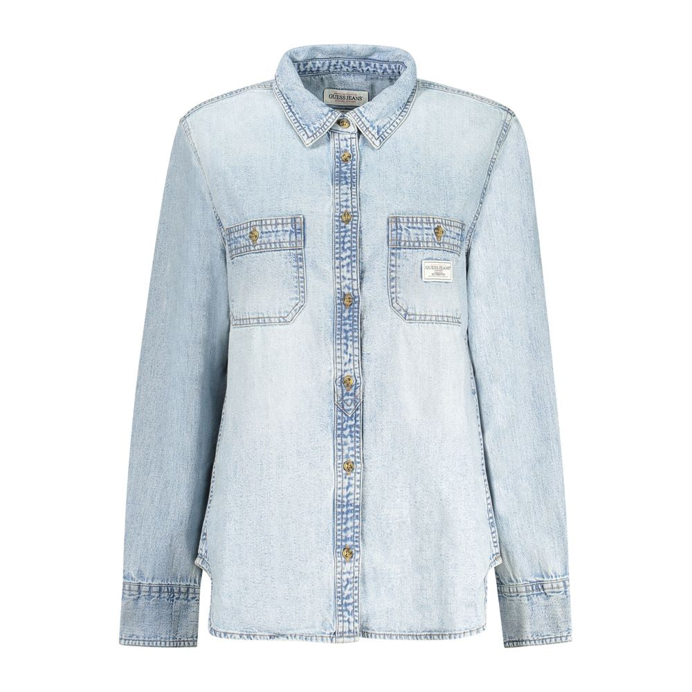 Blue Cotton Shirt