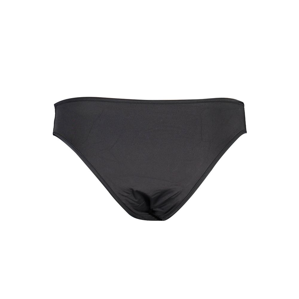 Black Elastane Swimwear
