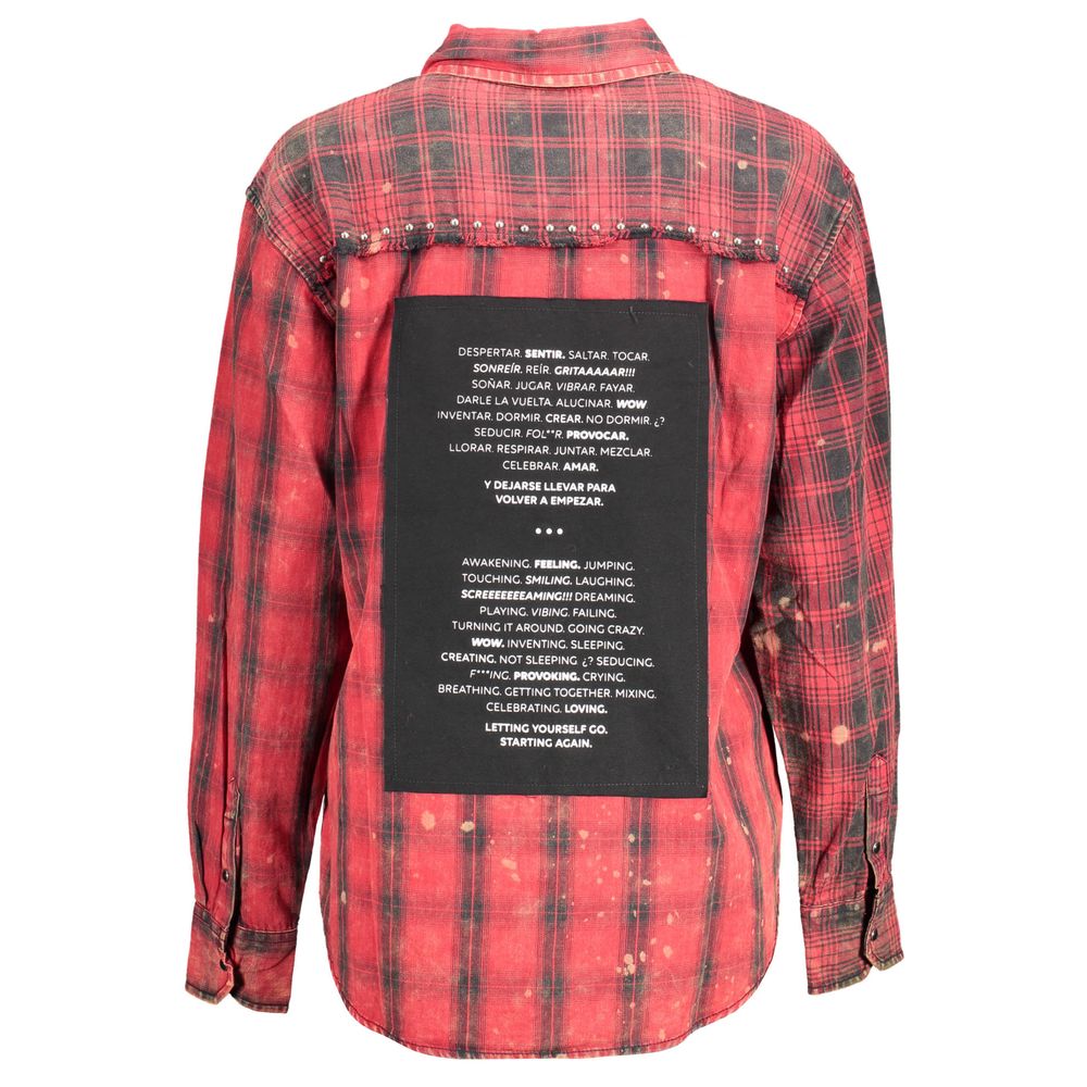 Red Cotton Shirt